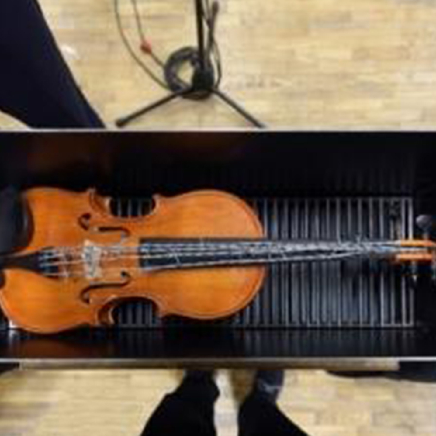 Il viaggio del violino di Kounellis